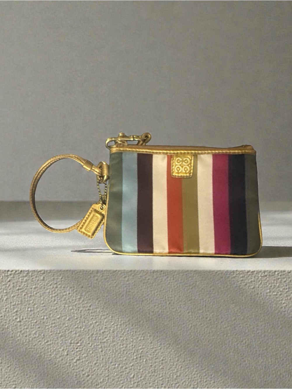Coach Julia Legacy Wristlet  - EUC